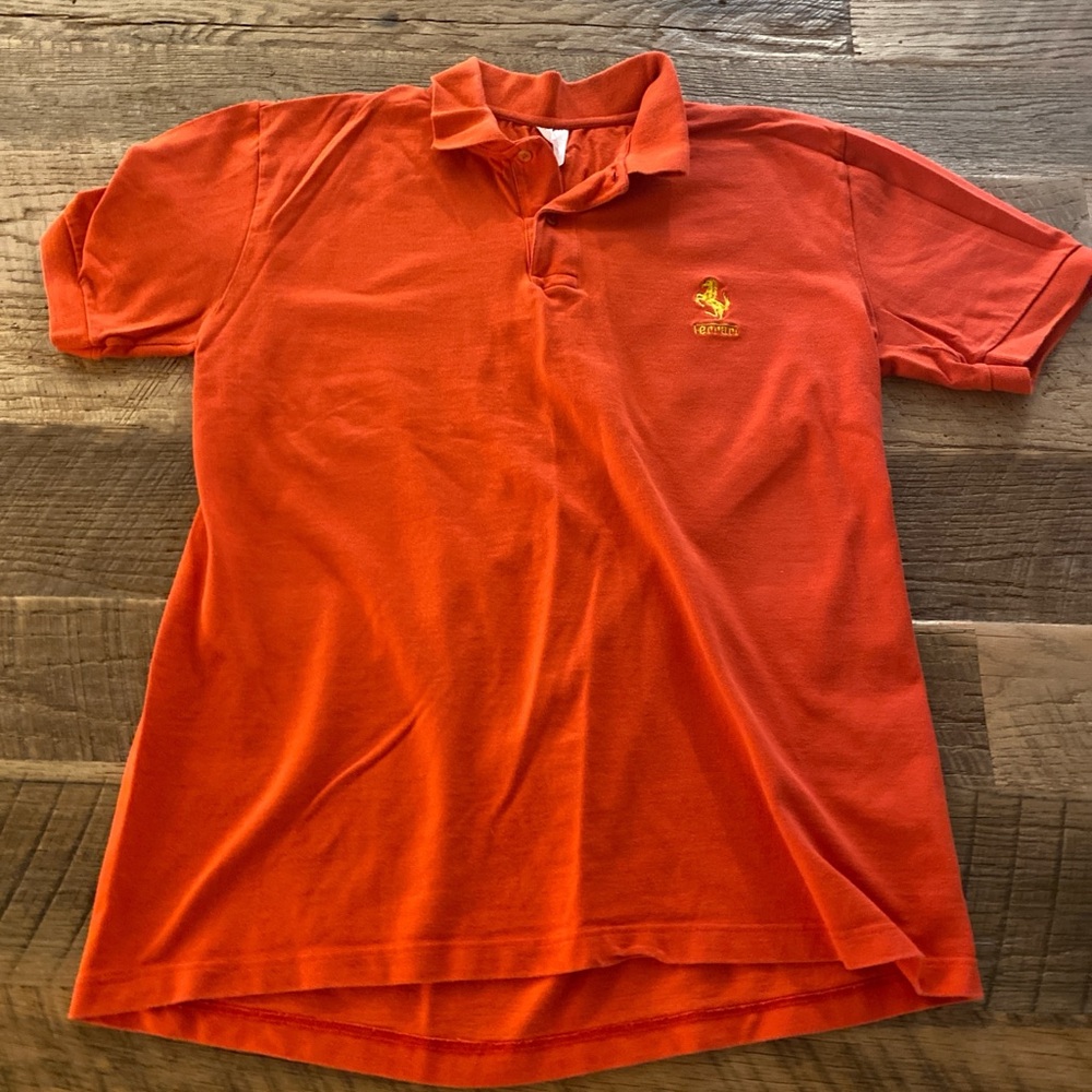 Orange Polo Shirt